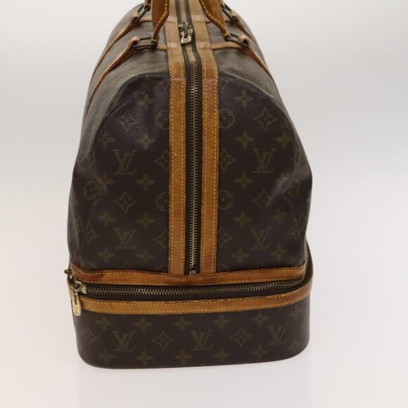 LOUIS VUITTON Monogram Sac Sports Boston Bag M41444 LV Auth 116580 - Picture 5 of 16